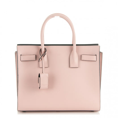 Saint Laurent Smooth Calfskin Baby Sac De Jour Pale Pink 1 of 8