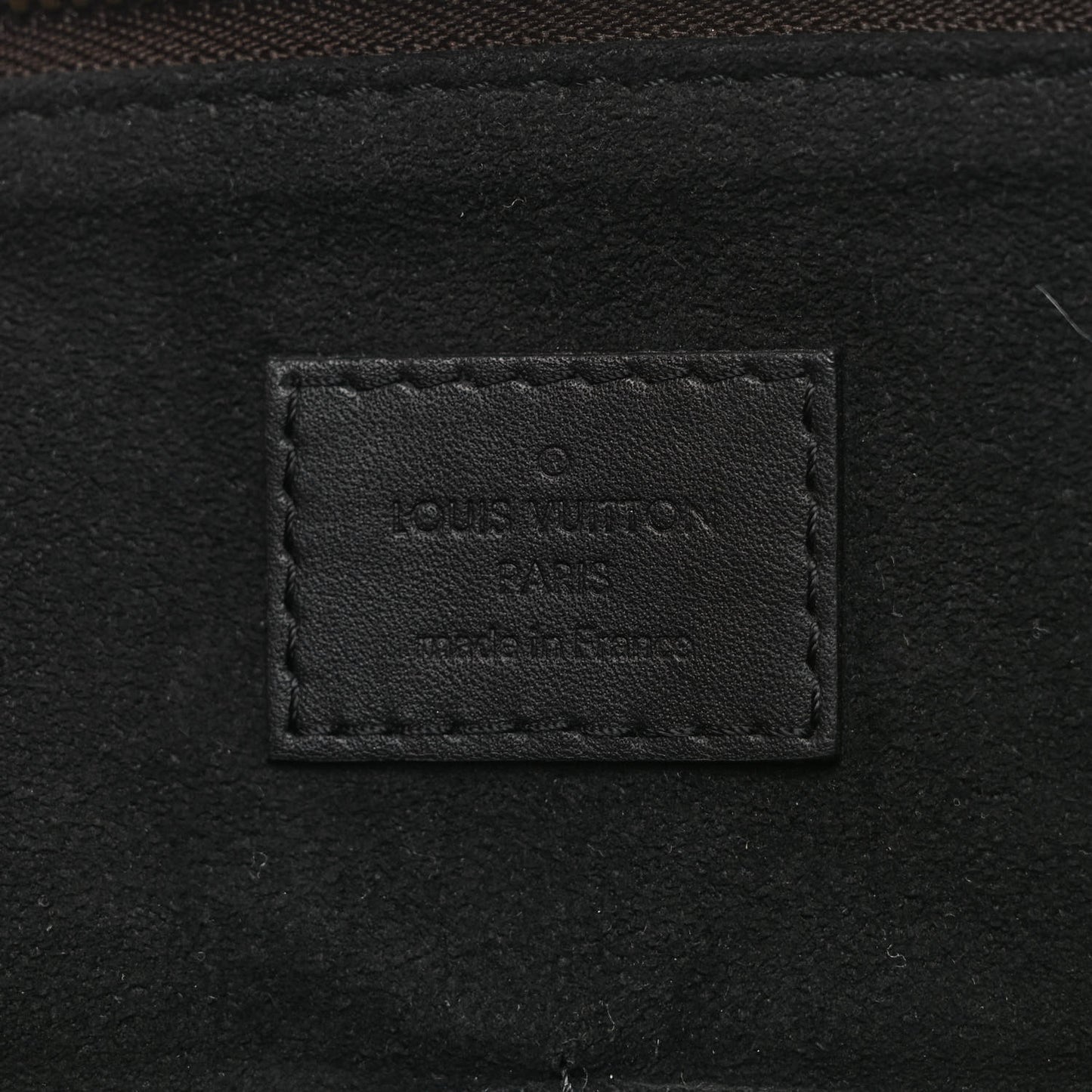 Monogram Flower Zipped Tote PM Black