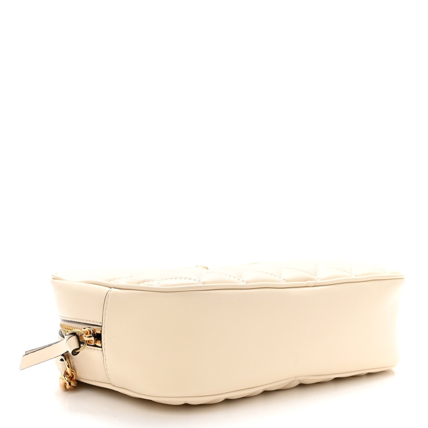 Versace Nappa Quilted Medusa Camera Bag Beige 4 of 9