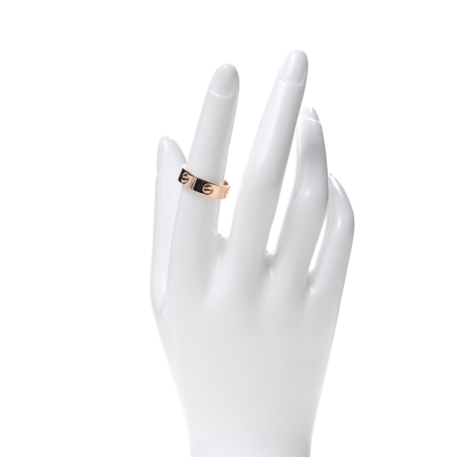 Cartier 18K Pink Gold 5.5mm LOVE Ring 54 6.75 2 of 4
