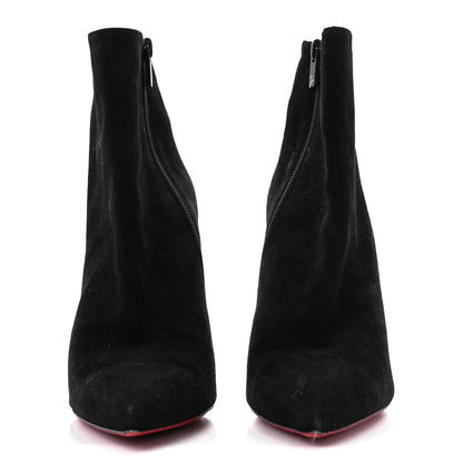 Christian Louboutin Suede So Kate Booty 100 Ankle Boots 41 Black 2 of 9