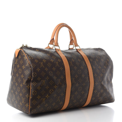 Louis Vuitton Monogram Keepall 50 3 of 10