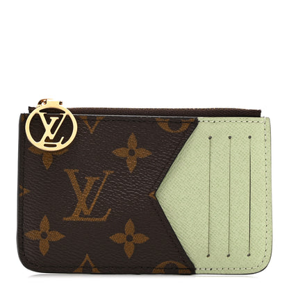 Louis Vuitton Monogram Zipped Romy Card Holder Matcha 1 of 6
