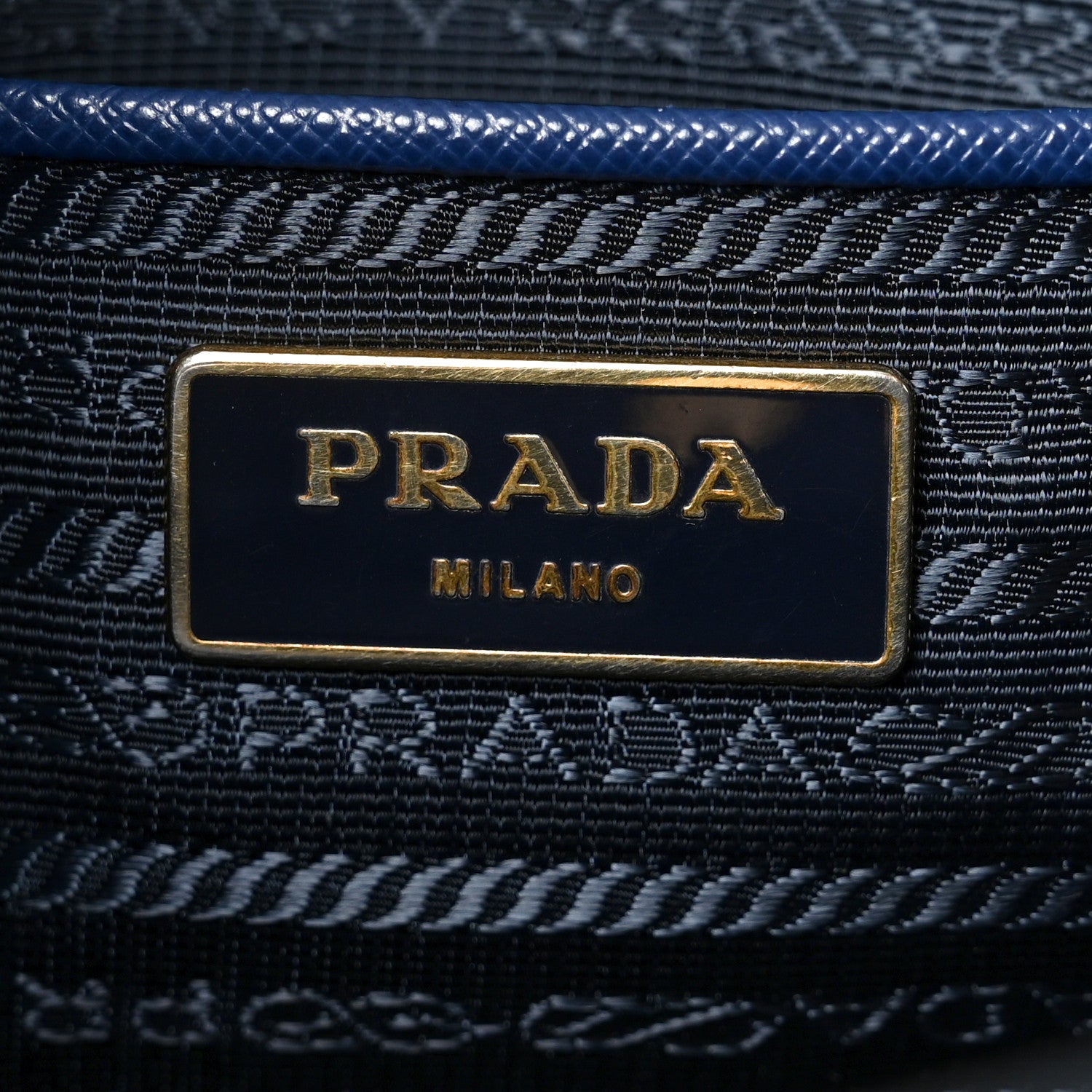 Prada Saffiano Large Galleria Double Zip Tote Bluette 6 of 9