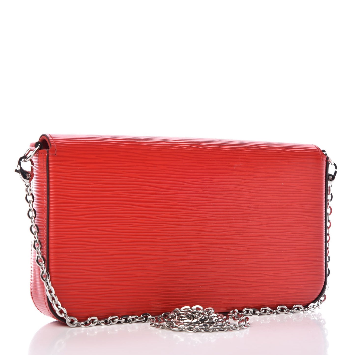 Epi Pochette Felicie Coquelicot