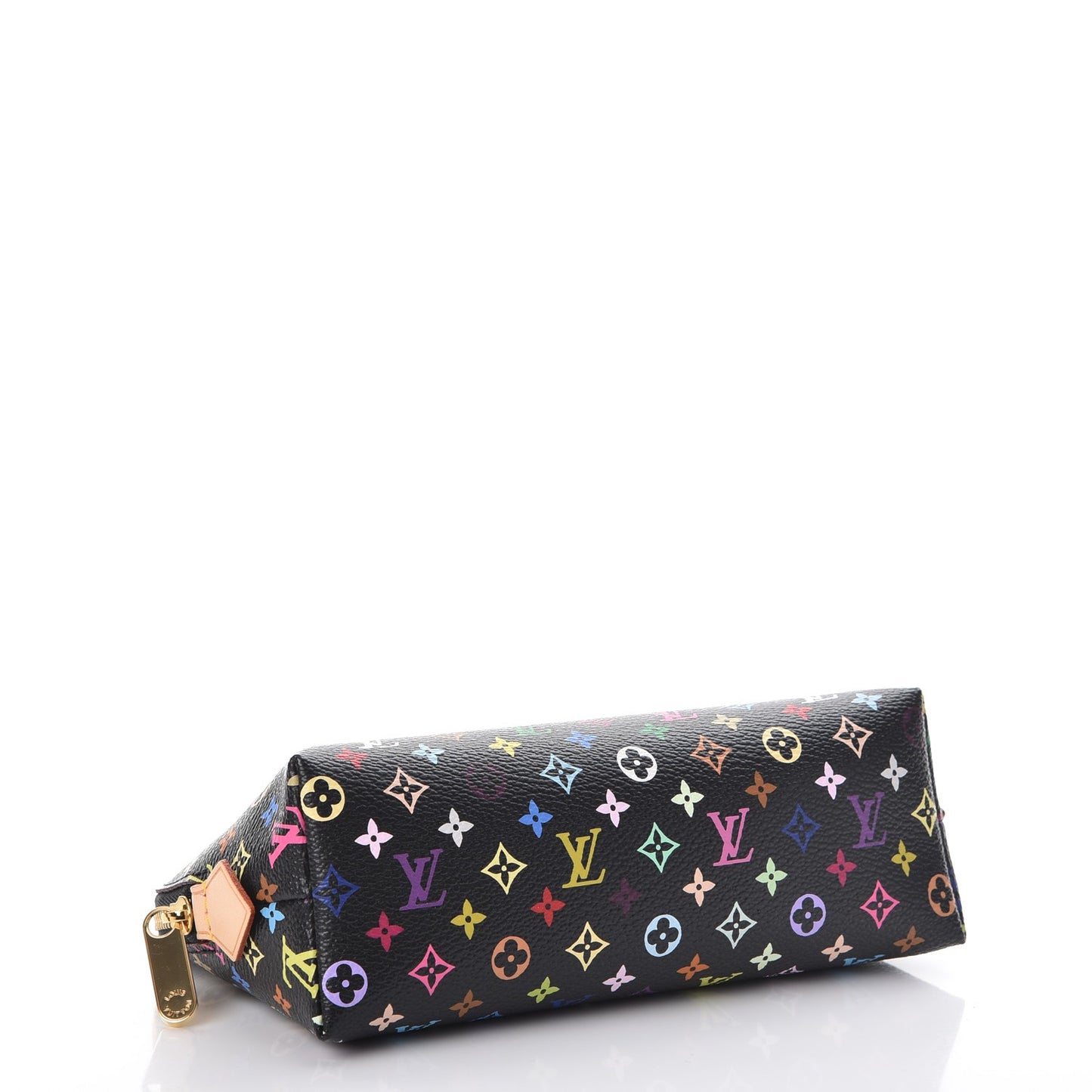 Monogram Multicolor Cosmetic Pouch Black Grenade