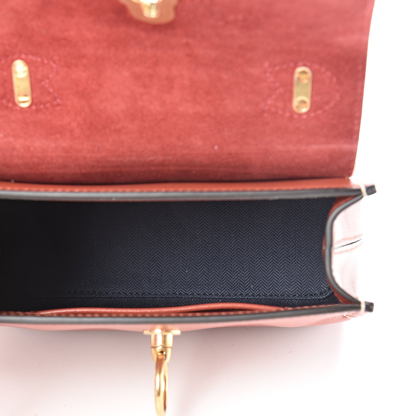 Silky Calfskin Micro Seaton Rust