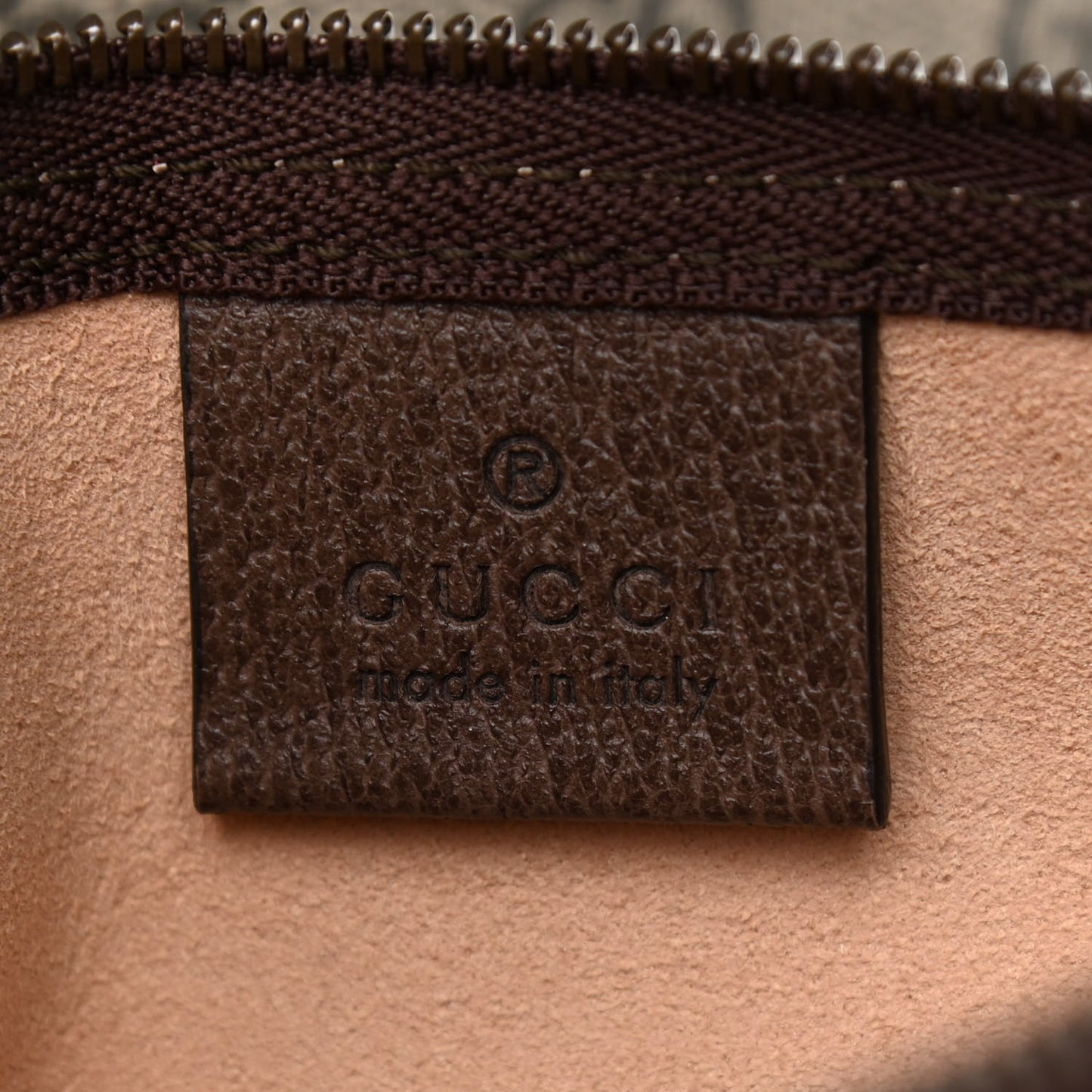 GG Supreme Monogram Web Ophidia Tote Brown