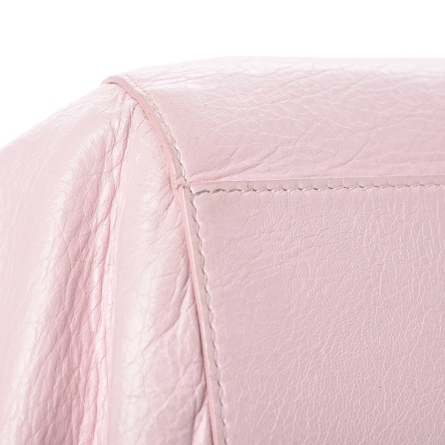 Balenciaga Agneau Classic Hardware Zip Traveler Backpack Rose Poudre Rose Petunia 13 of 16