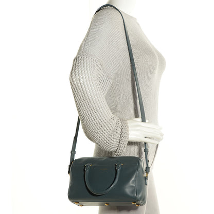 Saint Laurent Calfskin Classic Duffle 3 Earth 2 of 7