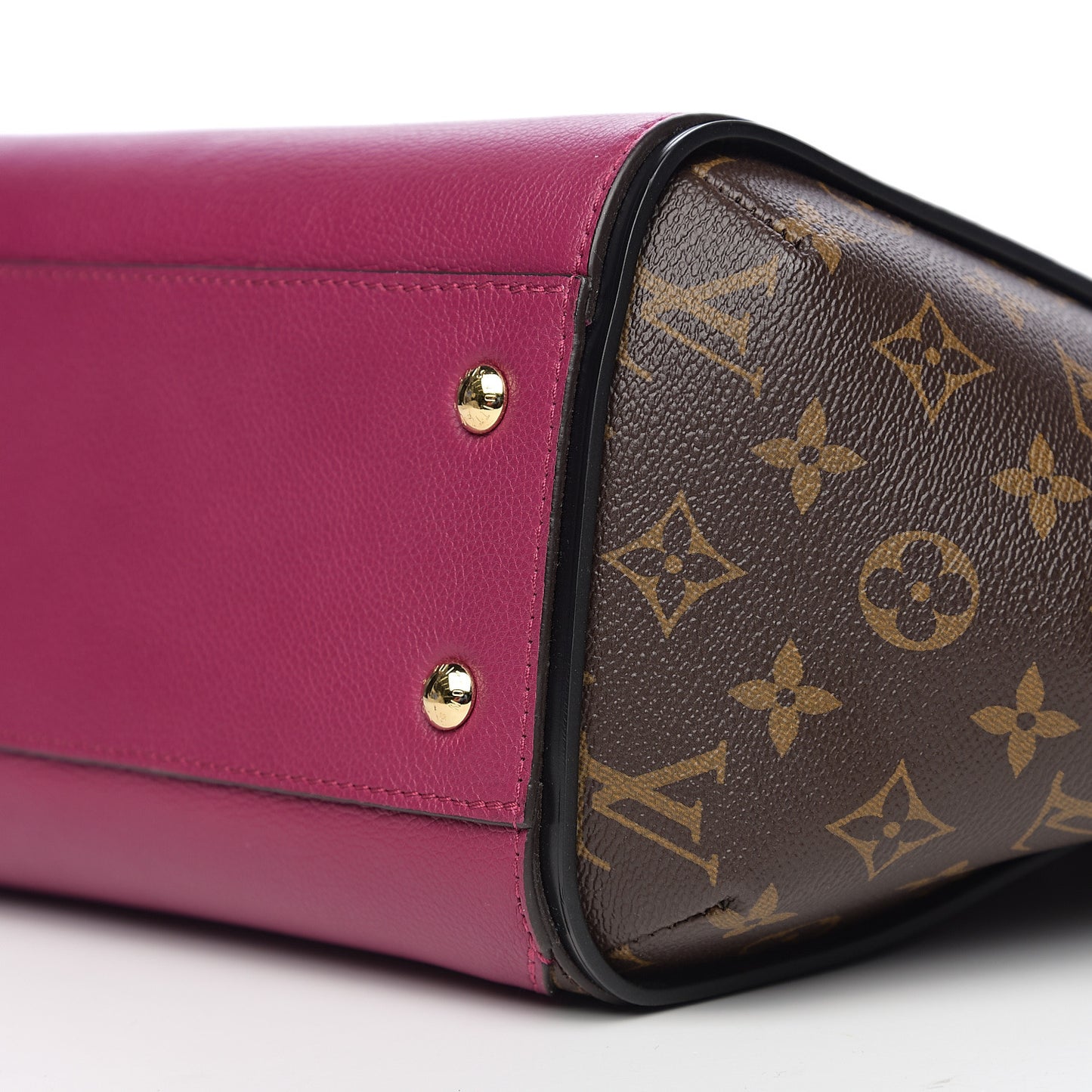 Calfskin Monogram Kimono Tote Grape