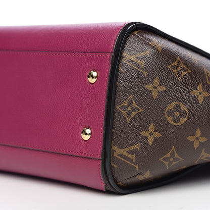 Louis Vuitton Calfskin Monogram Kimono Tote Grape 8 of 8