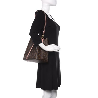 Louis Vuitton Monogram Neonoe MM Rose Poudre 2 of 12