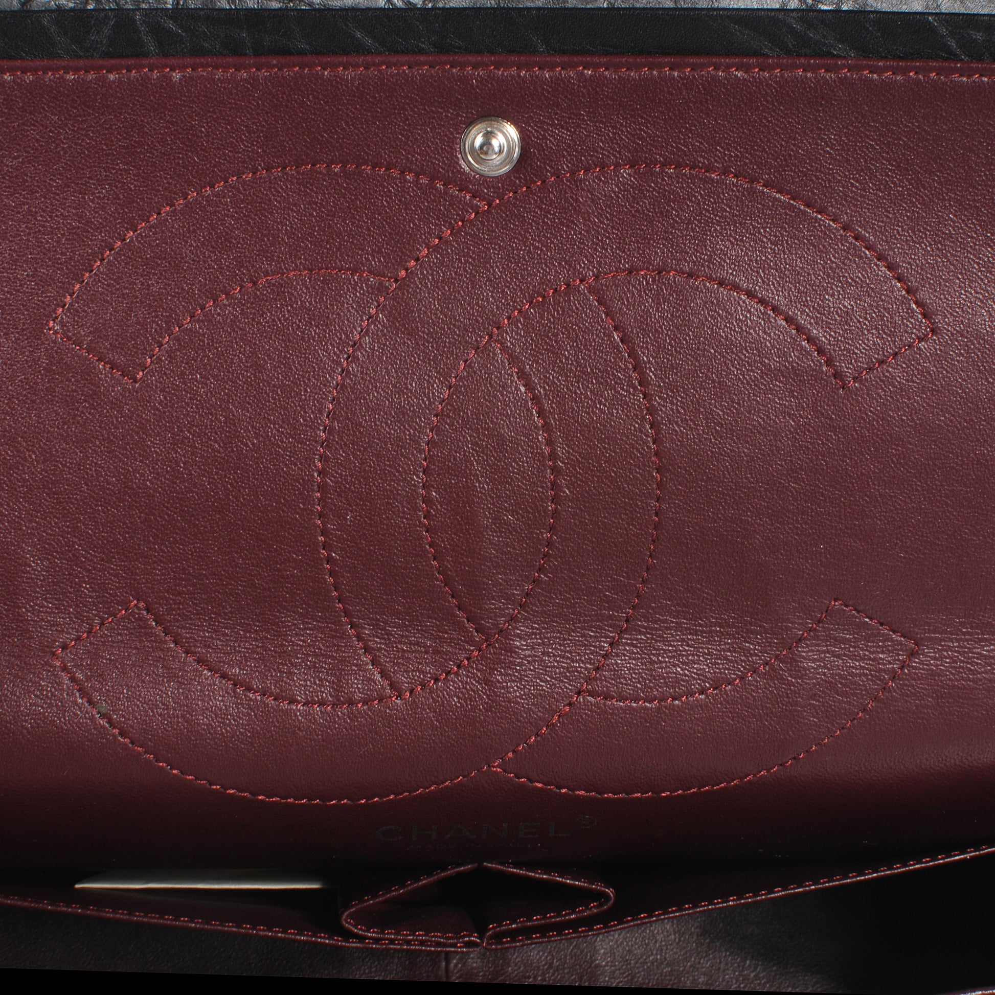 Chanel Aged Calfskin Quilted 2.55 Reissue 227 Flap Black 6 of 8