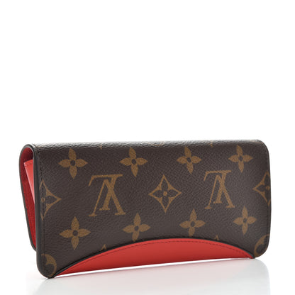 Louis Vuitton Monogram Woody Sunglass Case Rouge 3 of 7