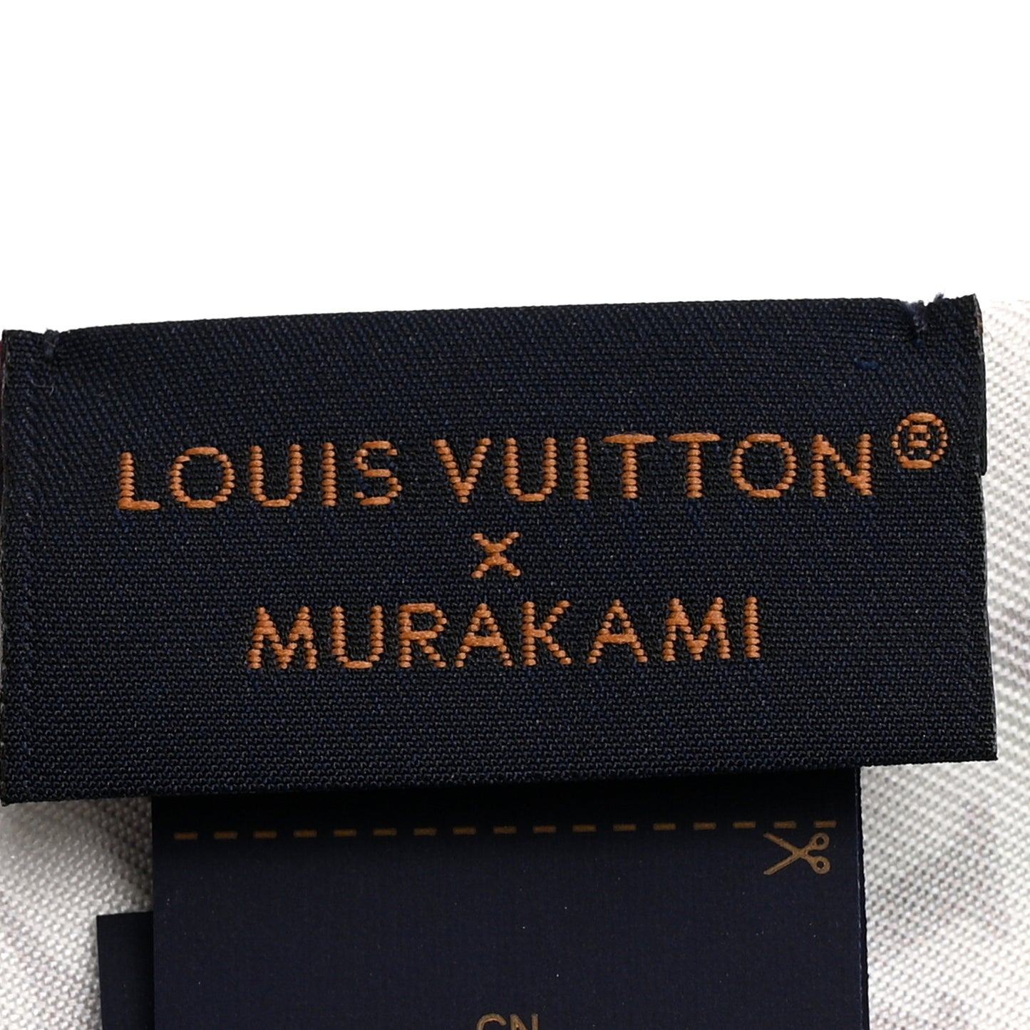 LV X TM Silk Monogram Cerises Bandeau White