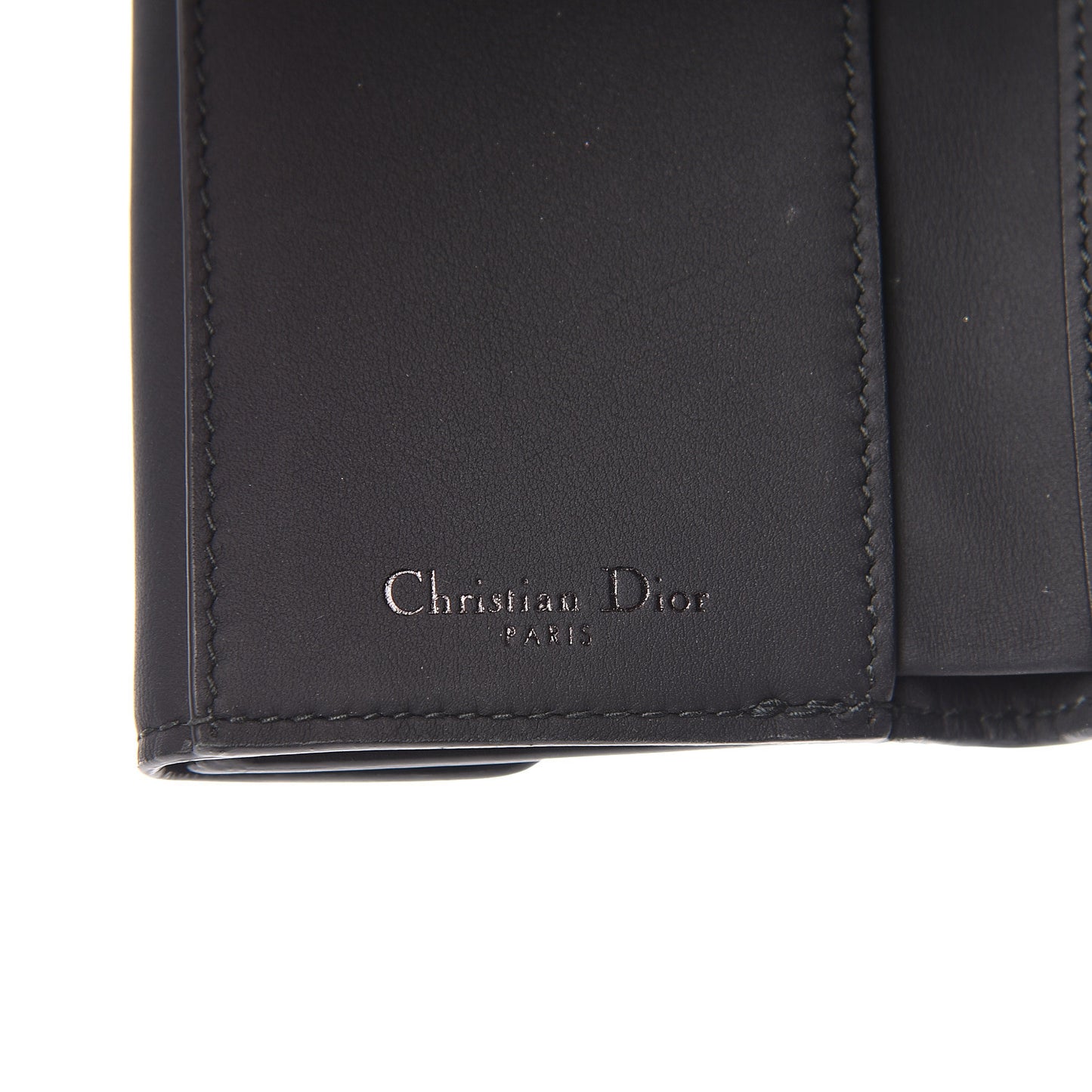 Ultra Matte Calfskin Medium Wallet Black