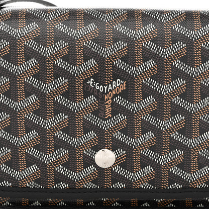 Goyard Goyardine Plumet Wallet Clutch Black 10 of 12