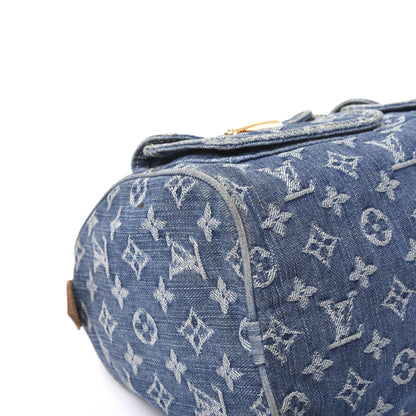 Louis Vuitton Monogram Denim Neo Speedy Blue 5 of 11