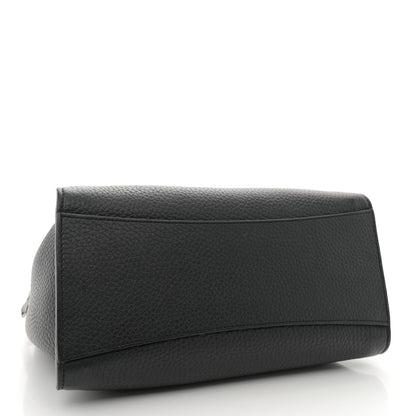 Mulberry Heavy Grain Small Iris Tote Black 4 of 11