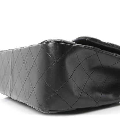 Chanel Lambskin Quilted Jumbo Double Flap Black 10 of 10