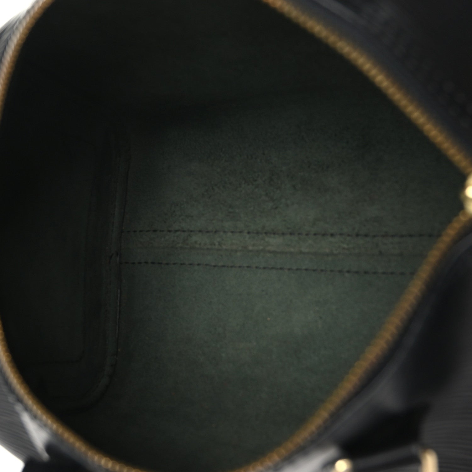 Louis Vuitton Epi Speedy 25 Black 5 of 12