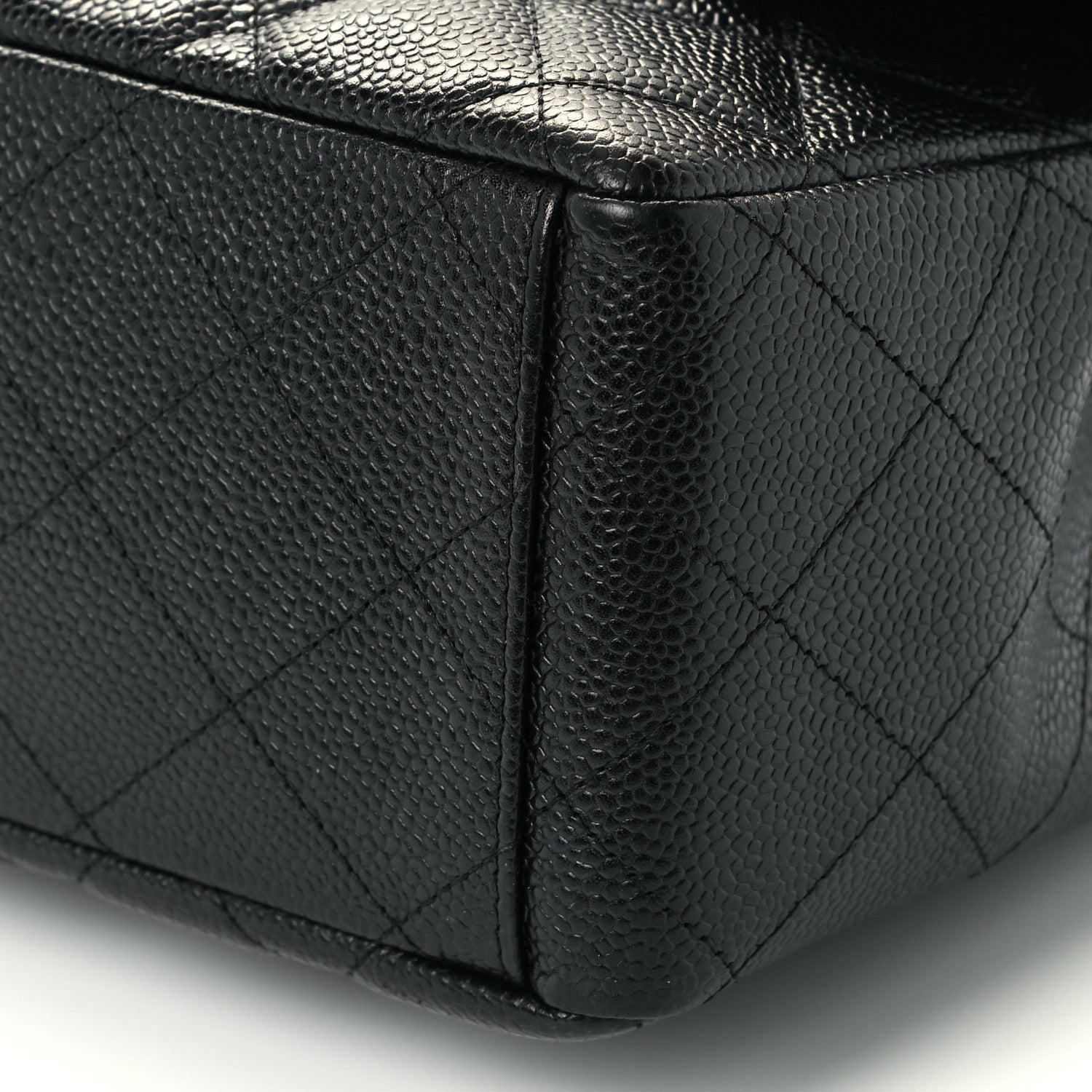 Chanel Caviar Quilted Maxi Single Flap Black 11 of 12