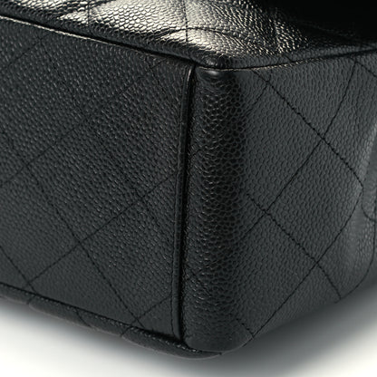 Chanel Caviar Quilted Maxi Single Flap Black 11 of 12