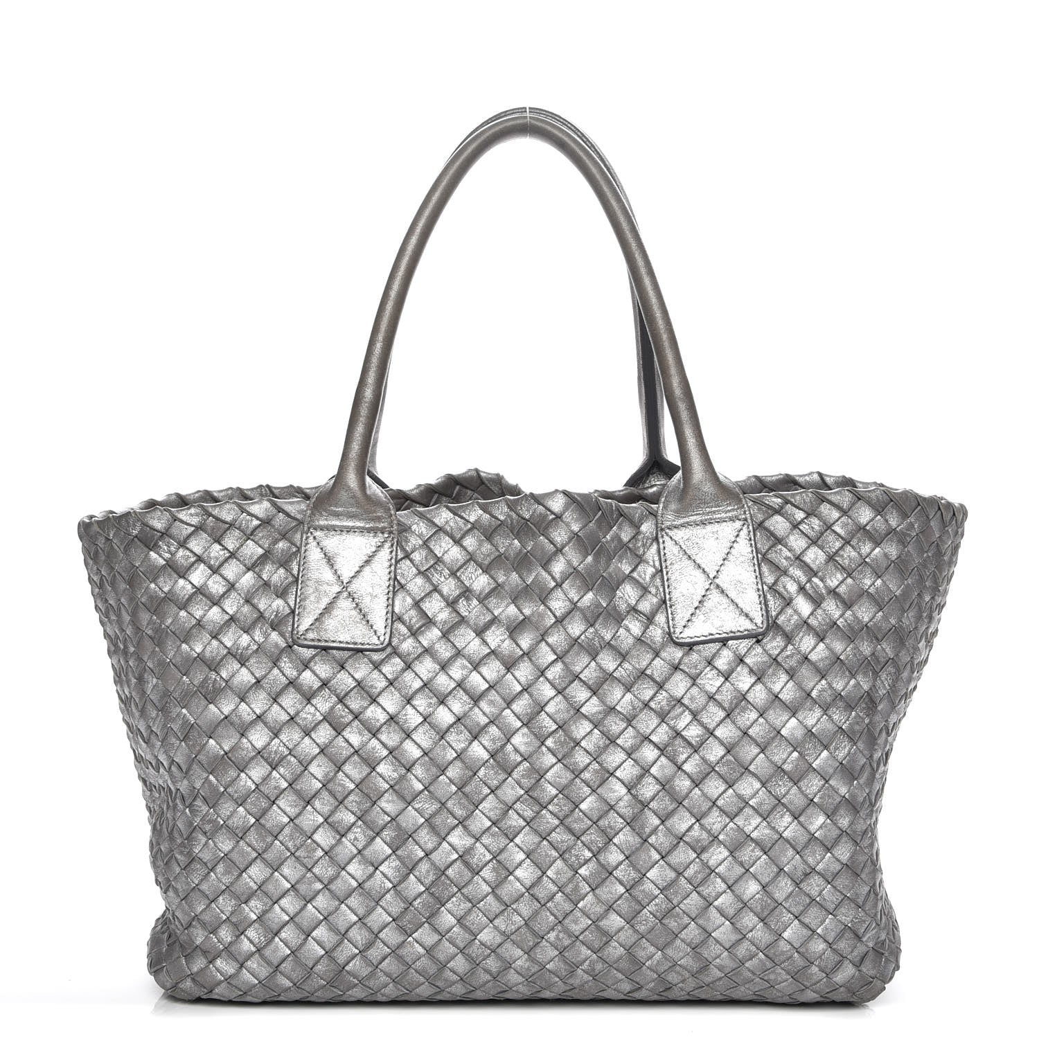 Bottega Veneta Intrecciato Mini Cabat Peltro 1 of 7