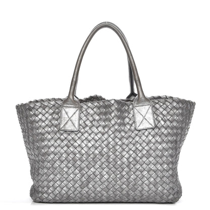 Bottega Veneta Intrecciato Mini Cabat Peltro 1 of 7