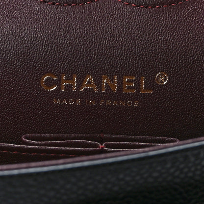 Chanel Caviar Quilted Medium Double Flap Black 6 of 9