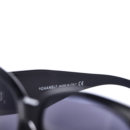 Chanel Camellia CC Sunglasses 5113 Black 5 of 7