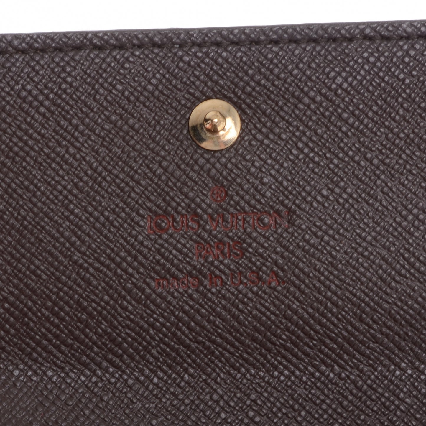 Damier Ebene Elise Wallet