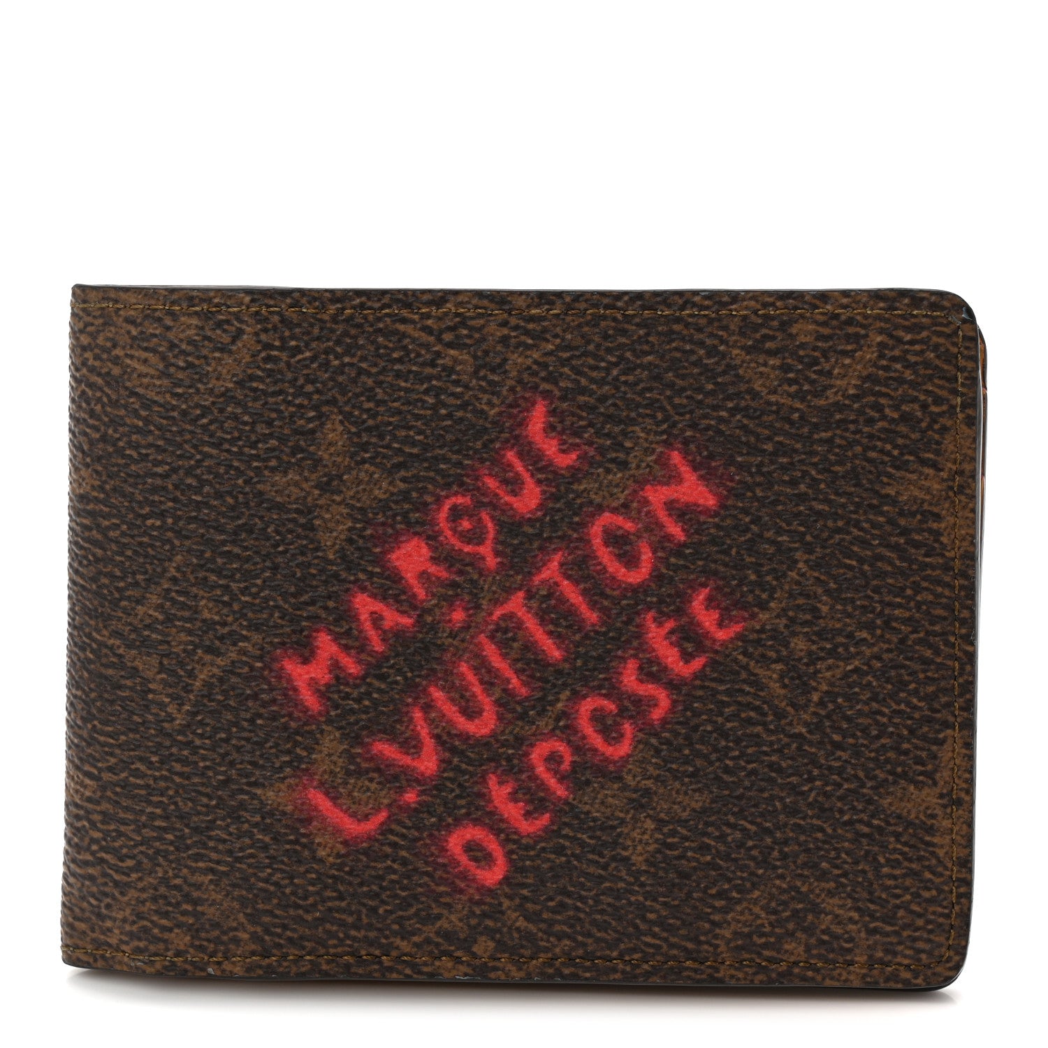 Louis Vuitton Monogram Dust Marque Multiple Wallet 1 of 7