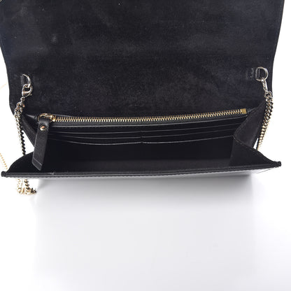 Jimmy Choo Patent Emmie Clutch Bag Black 5 of 10