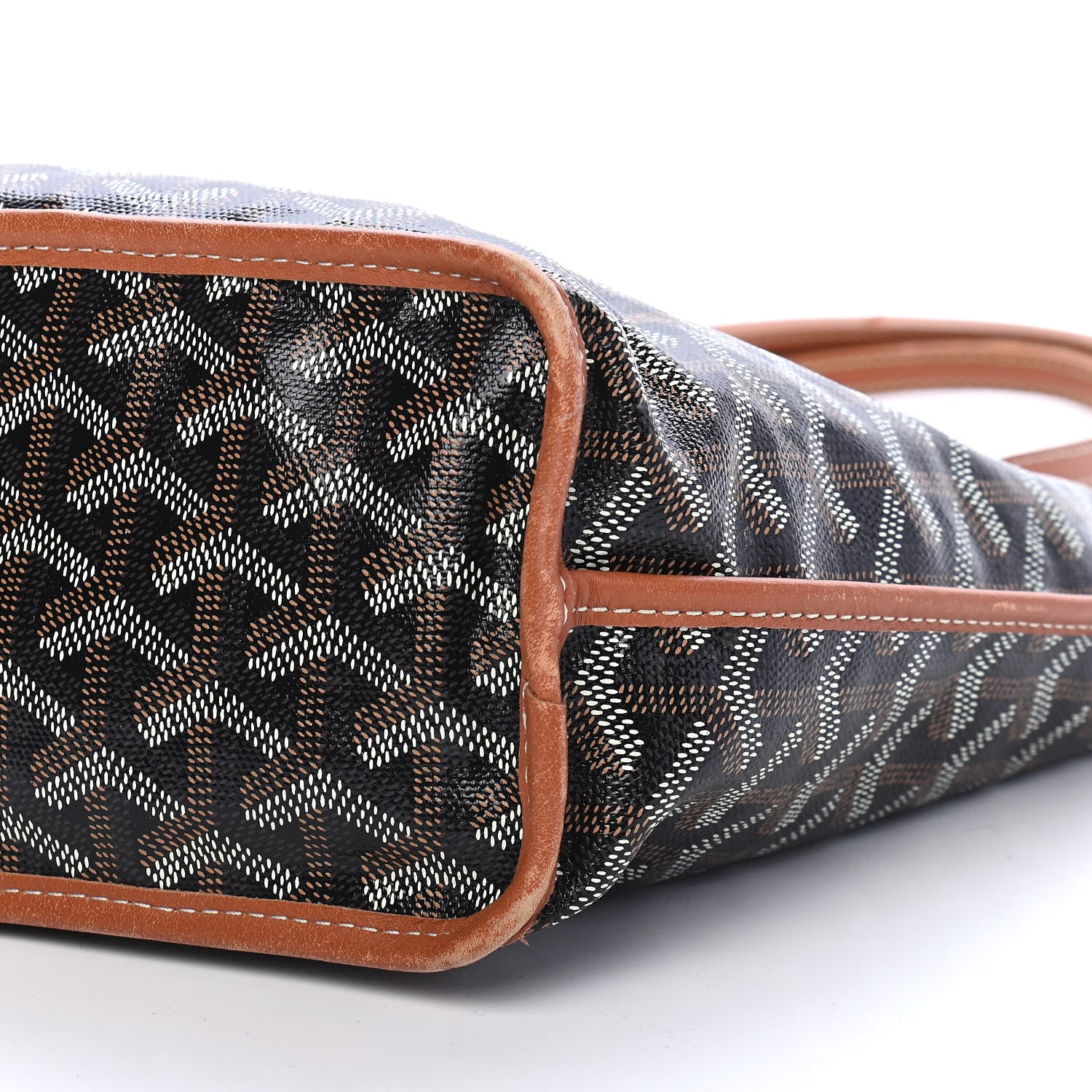Goyard Goyardine Reversible Mini Anjou Black Gold 8 of 9