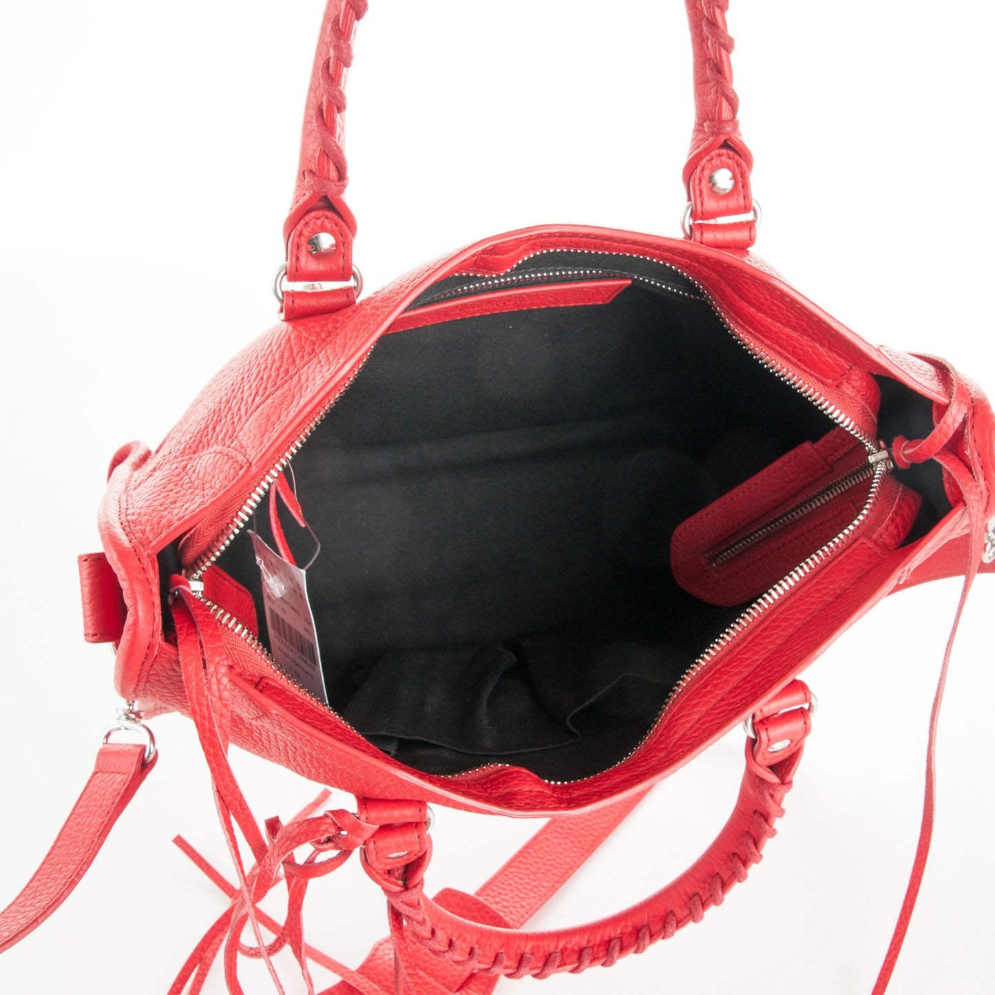 Vibrato Calfskin Classic Silver Hardware S City Rouge Cerise
