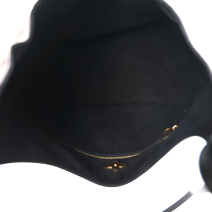 Louis Vuitton Monogram Flower Hobo Black 5 of 10