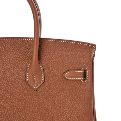 Hermes Togo Birkin 25 Gold 28 of 35