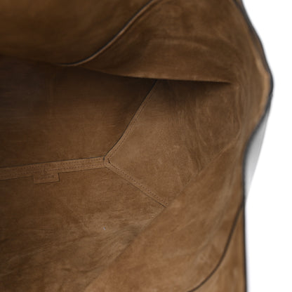 Loewe Shiny Calfskin Large Puzzle Fold Tote Dark Grey 5 of 9