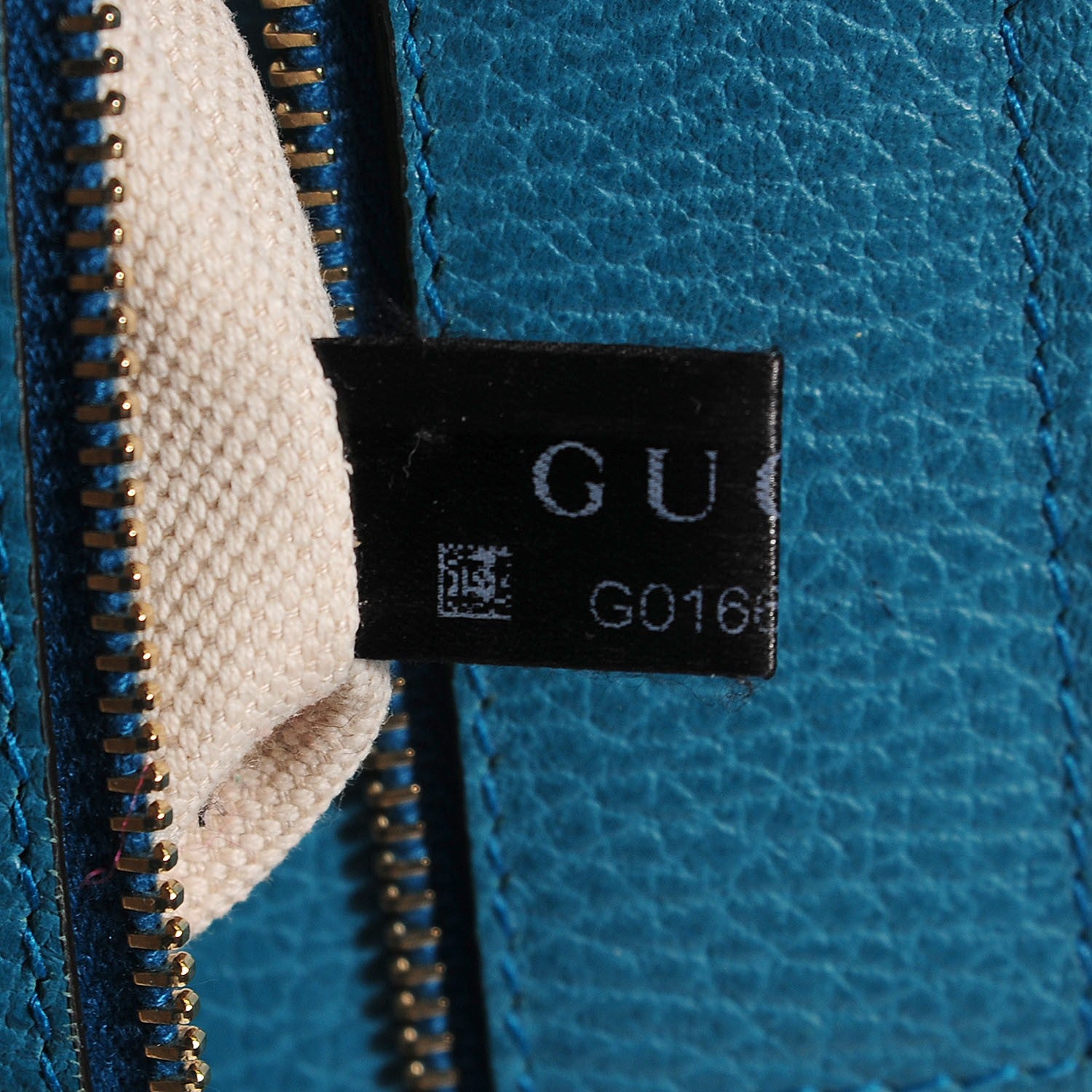 Gucci Dollar Calfskin Small Swing Tote Classic Marine Deep Cobalt 8 of 9