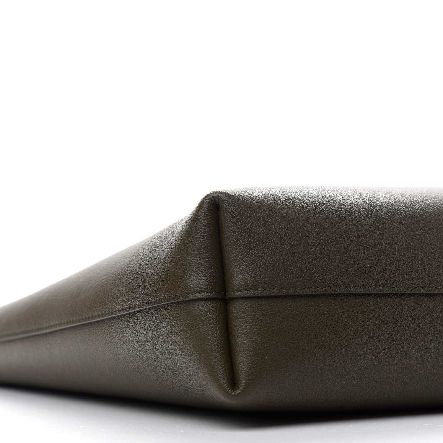 Saint Laurent Calfskin Toy Shopping Tote Olive 7 of 9