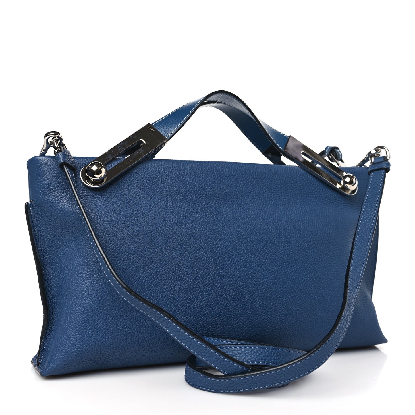 Grained Calfskin Small Missy Bag Varsity Blue