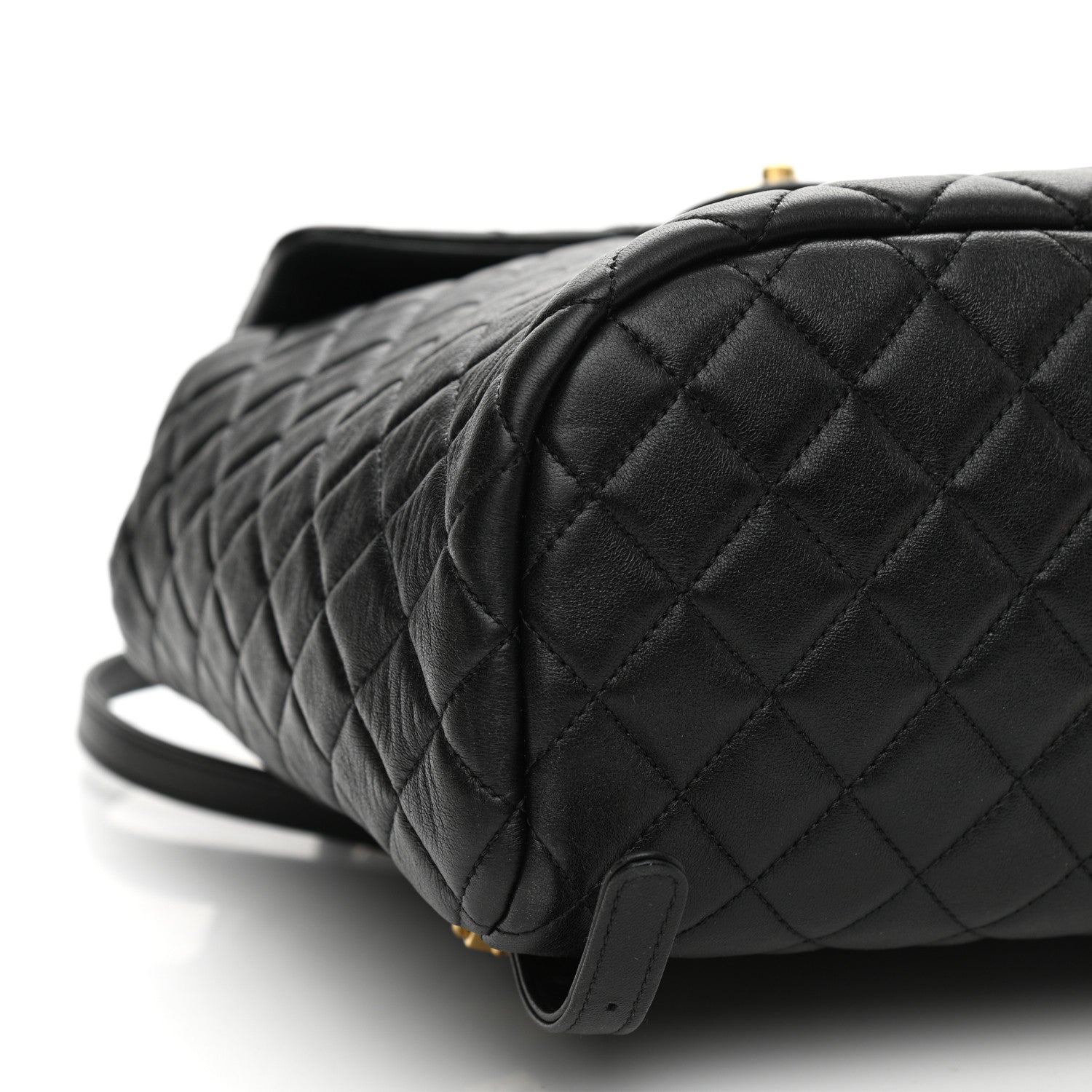Chanel Calfskin Quilted Large Urban Spirit Backpack Black 9 of 12