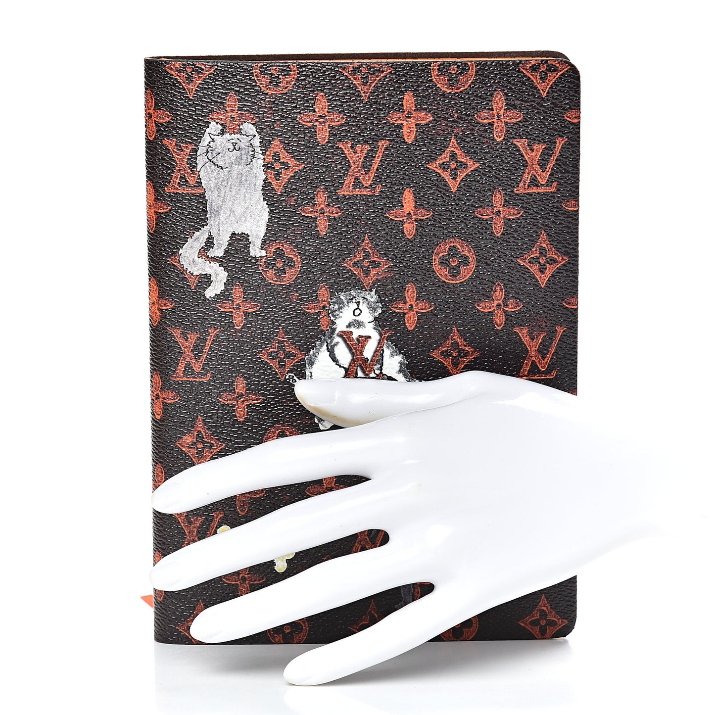 Catogram Clemence Notebook MM Marron