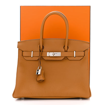 Hermes Togo Birkin 30 Caramel 13 of 13
