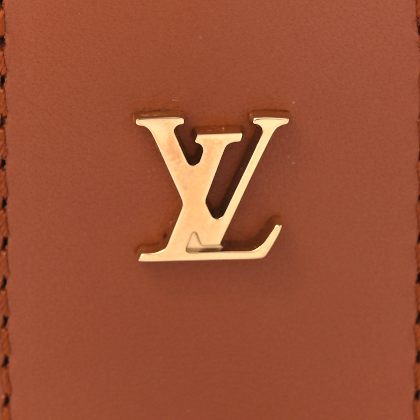 Calfskin City Steamer Luggage Tag Cognac