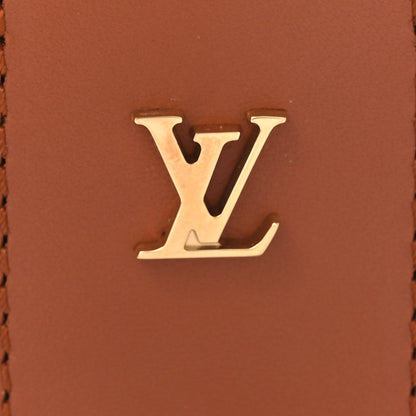 Louis Vuitton Calfskin City Steamer Luggage Tag Cognac 3 of 3