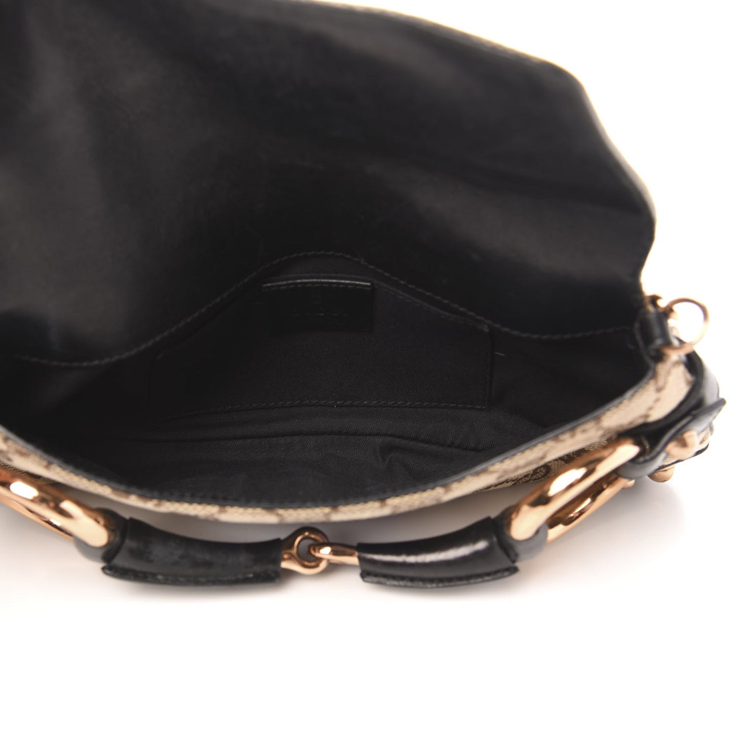 X TOM FORD Monogram Horsebit Web Clutch Purple