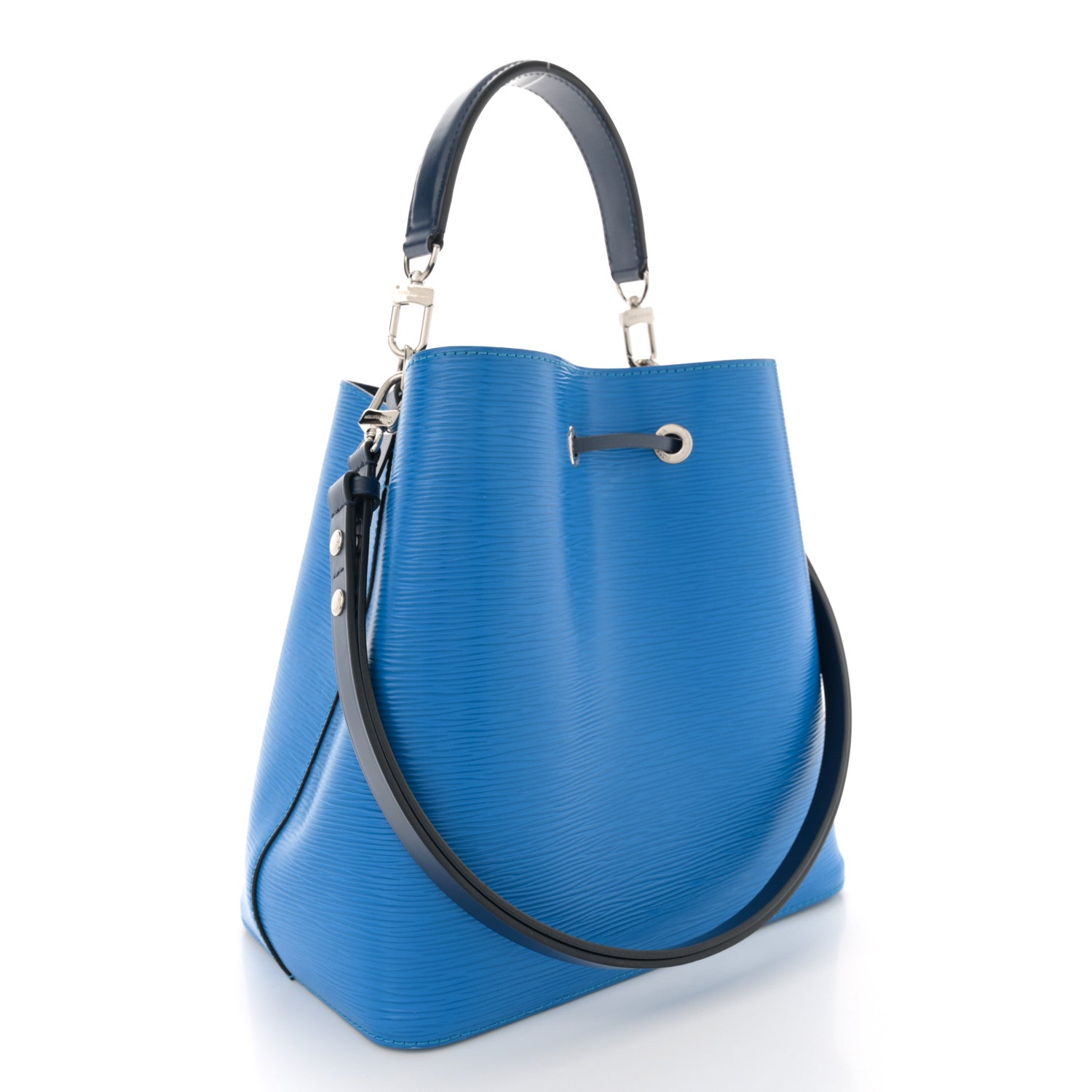 Louis Vuitton Epi NeoNoe MM Lazuli Navy 3 of 12